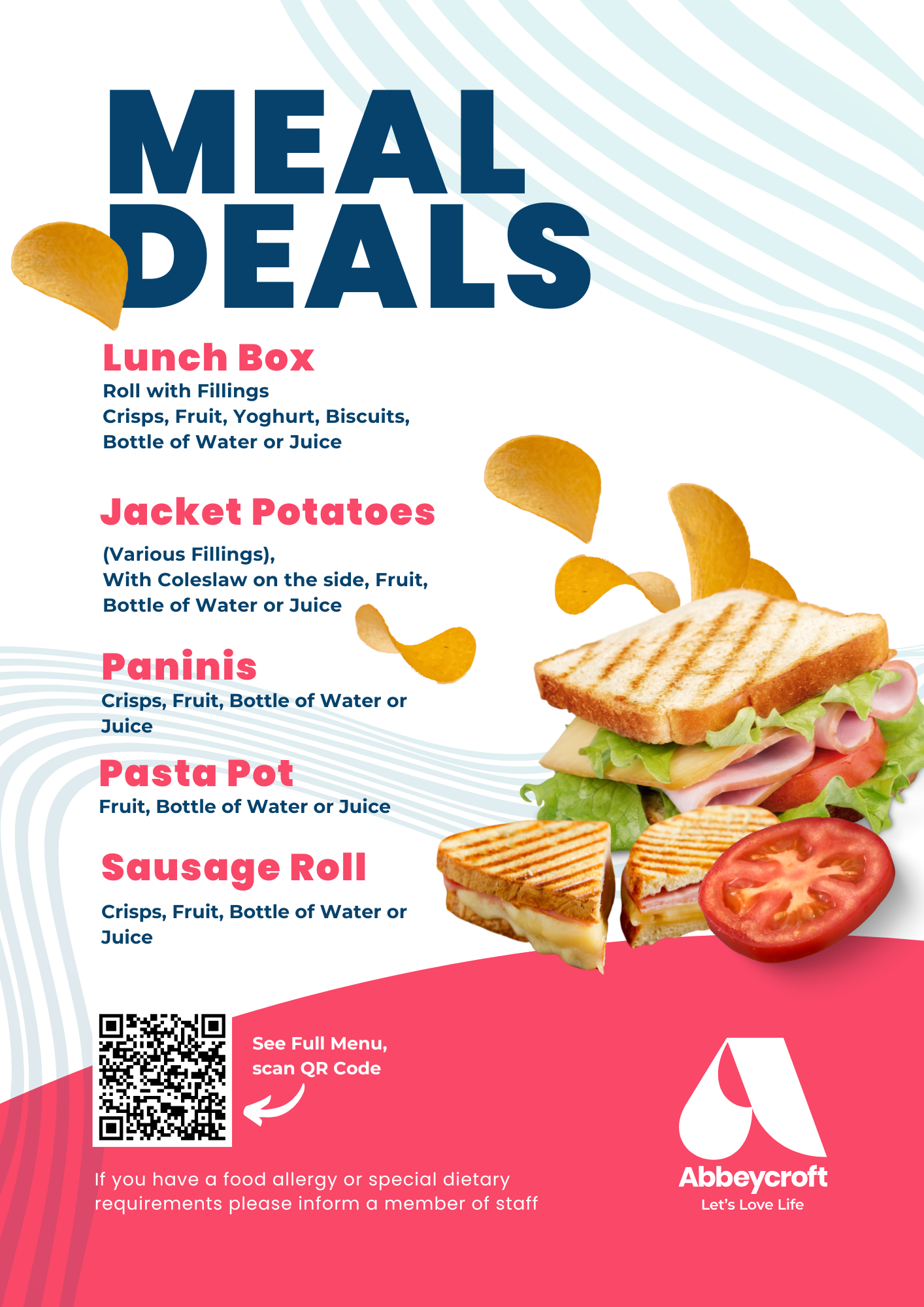 HAF Menu 